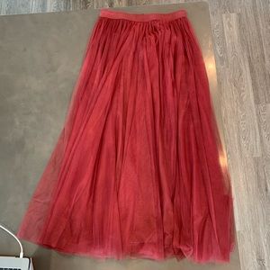 Handmade tulle skirt